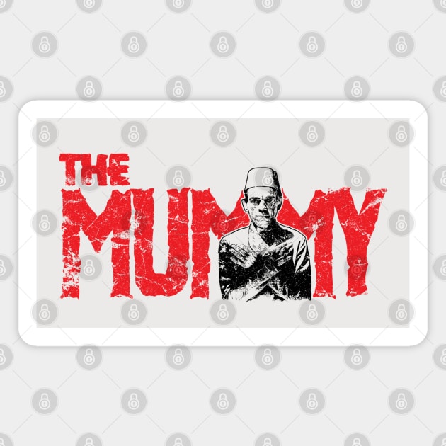 The Mummy (Light) Magnet by Geekeria Deluxe